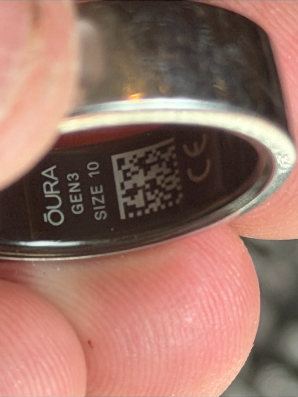 Oura Gen3 Smart Ring by Oura - Silver